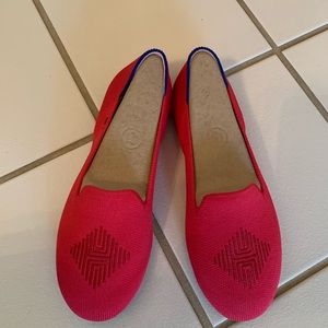 Rothy’s The Kids Loafer Fillmore Azalea Crest Heart San Francisco Size 3 NWT